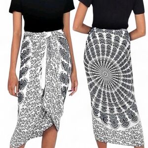 Indonesian‎ White Sun Sarong
